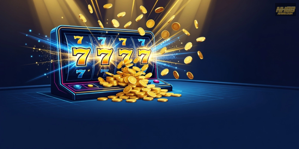 Giao diện trò chơi nổ hũ siêu thưởng trên 188Bet với hiệu ứng jackpot bùng nổ