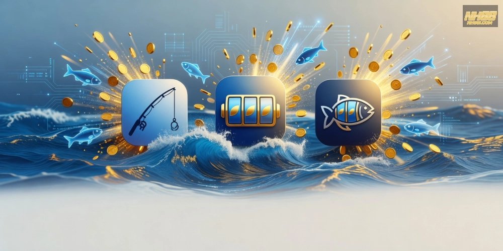 Minh họa top 3 nền tảng bắn cá nổ hũ nh88 uy tín với jackpot hấp dẫn
